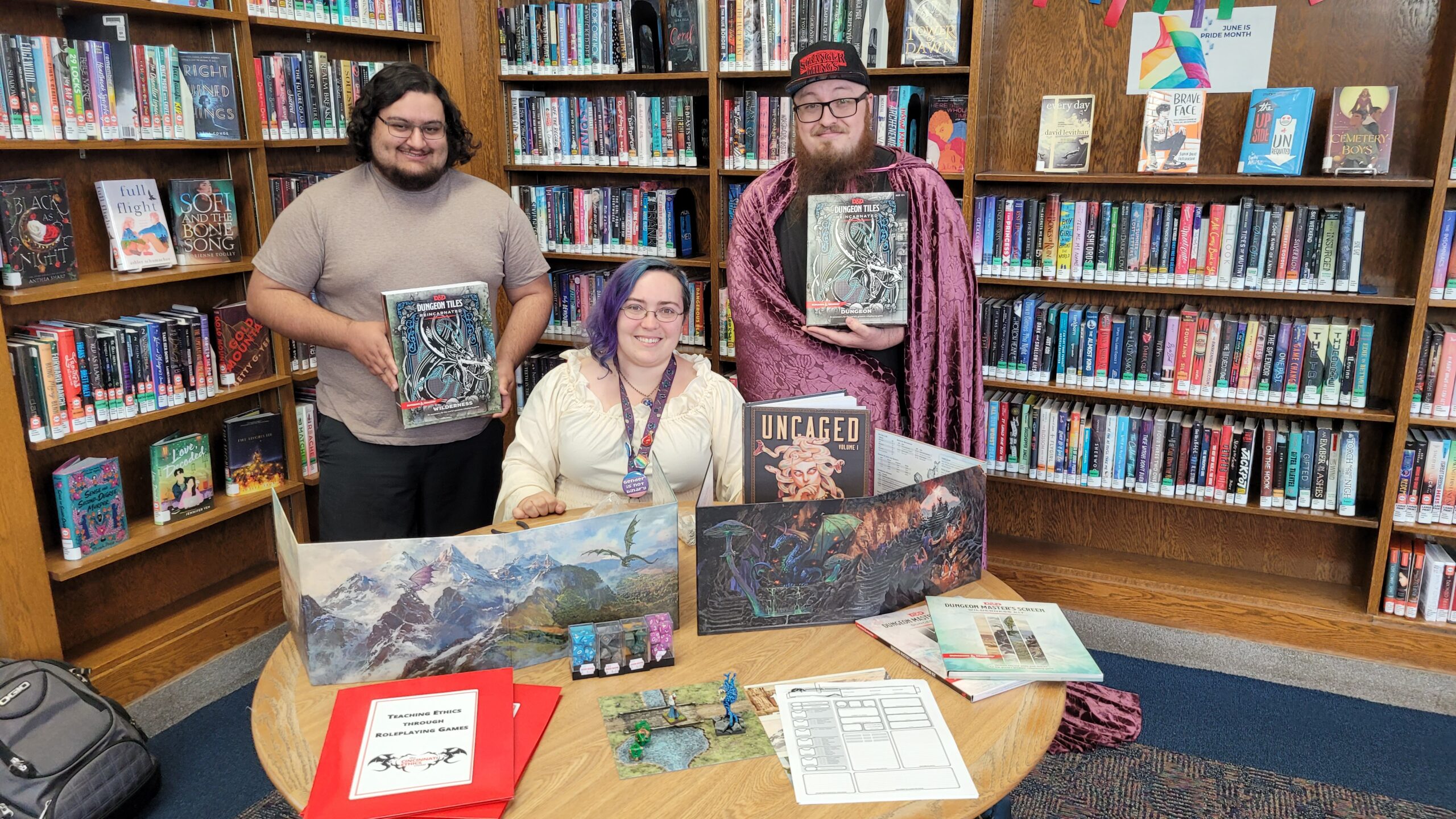 Cincinnati Ethics Center Partners with Cincinnati & Hamilton County Public Library to Teach Ethics through Roleplaying Games